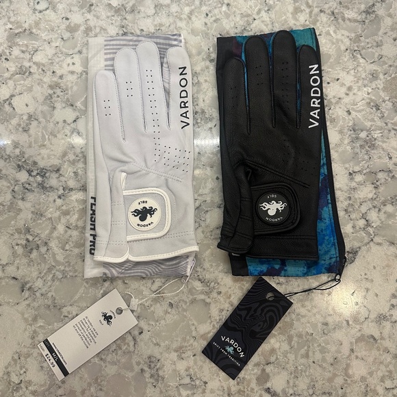 NEW  BUNDLE OF 2 VARDON GOLF GLOVES - Left Medium/Large M/L - Picture 1 of 6